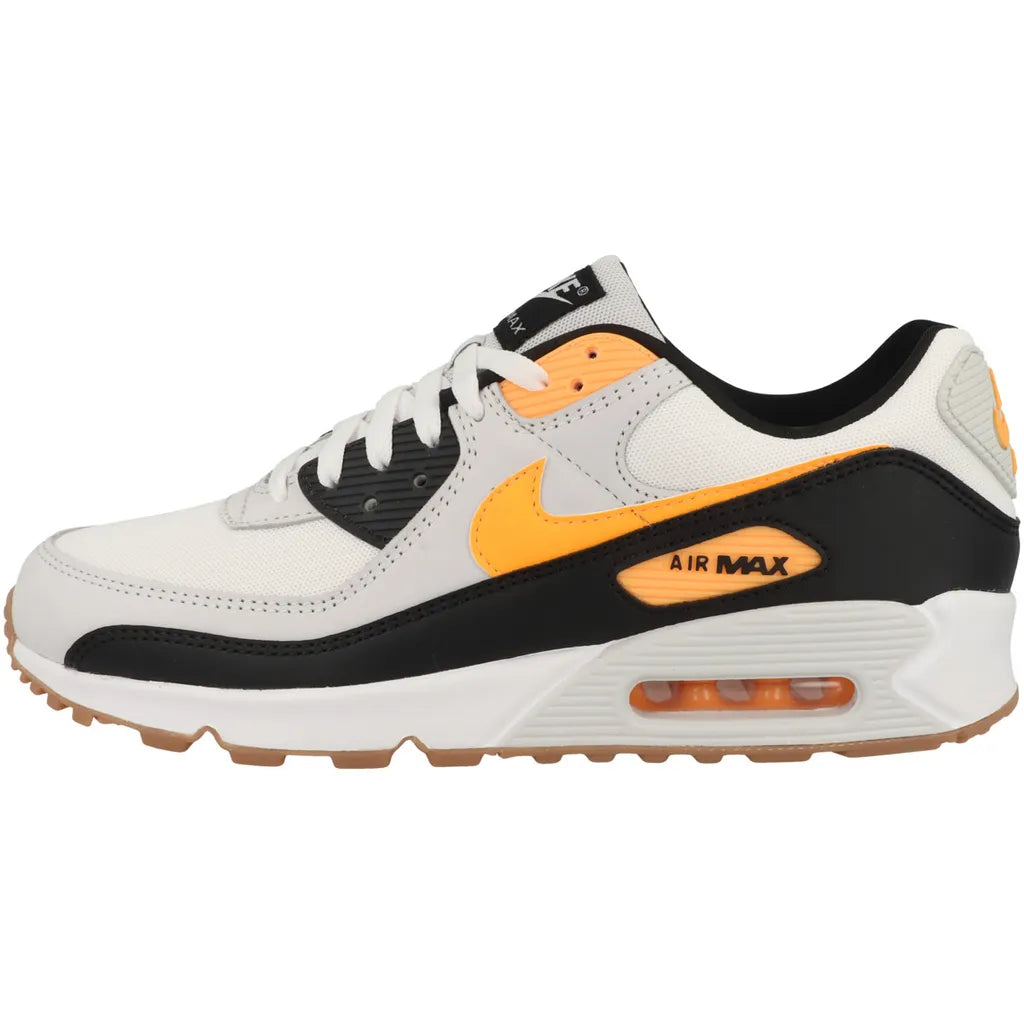 Nike Air Max 90 Men's Shoes grey-white-black-yellow