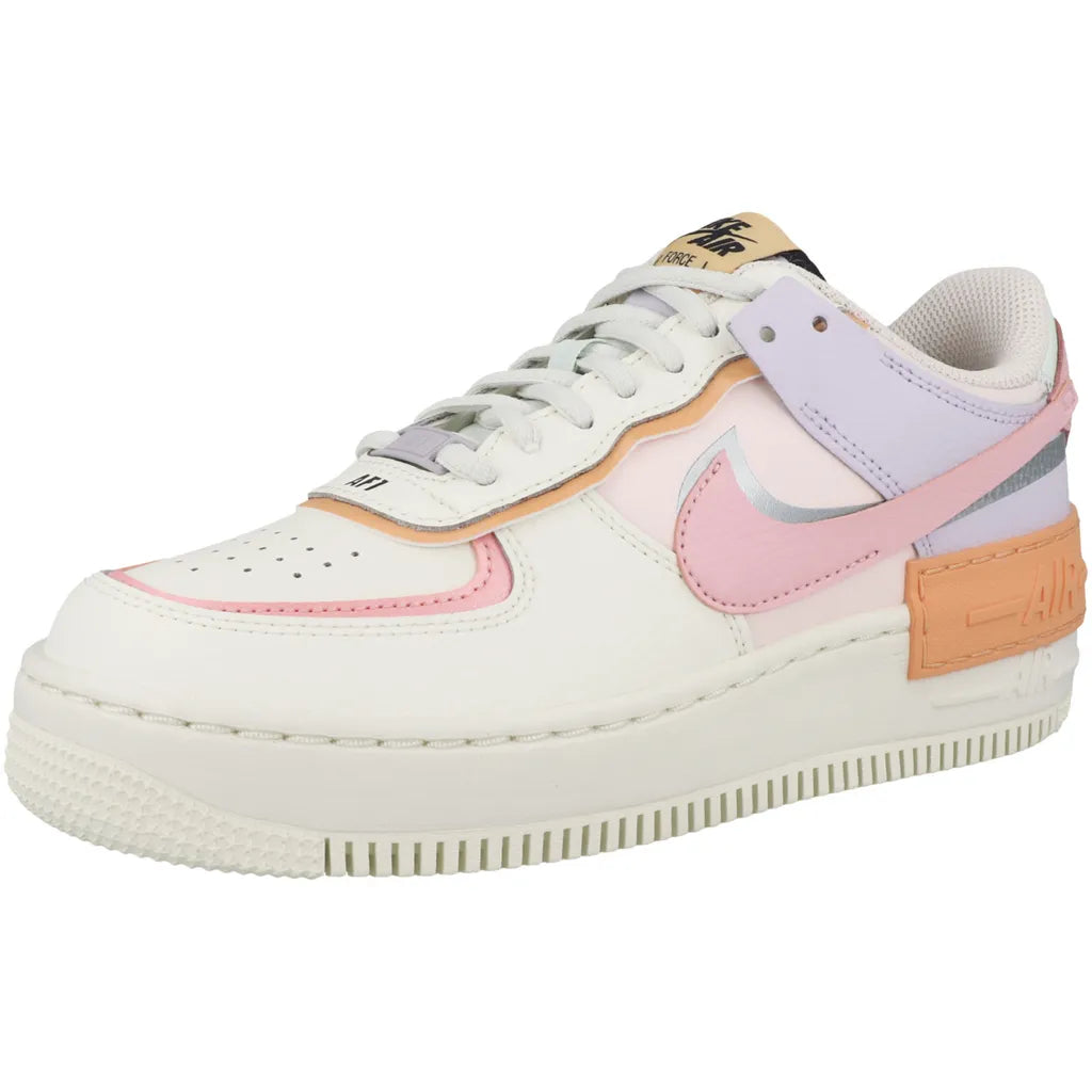 Nike AF1 Shadow Women's Shoes Orange Chalk Pink