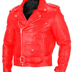 Motorcycle Men's Leather Clothing Spring And Autumn