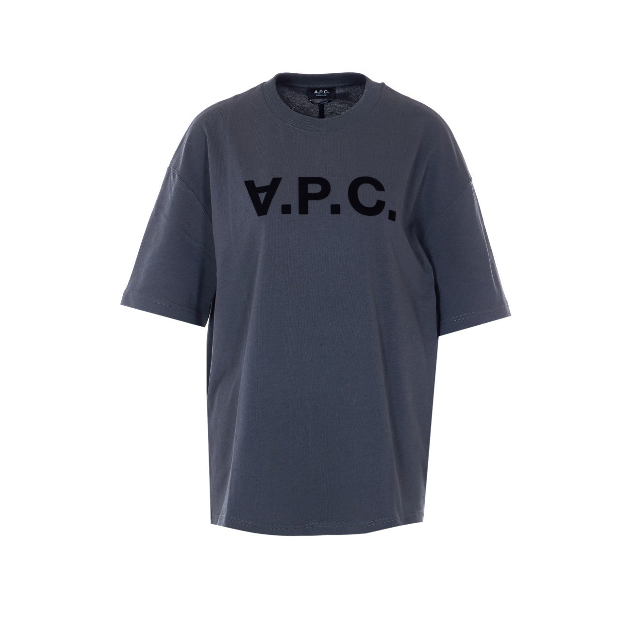 A.P.C. Men Flocked Vpc Regular T-Shirt