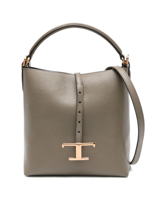 Tod's Women Mini Leather Bucket Bag