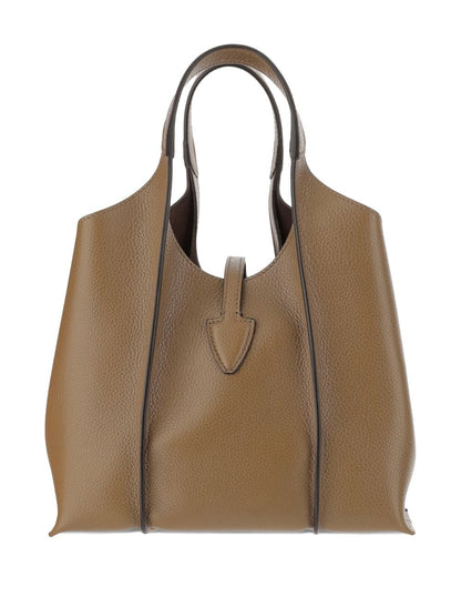 Tod's Women Mini Leather Shopping Bag