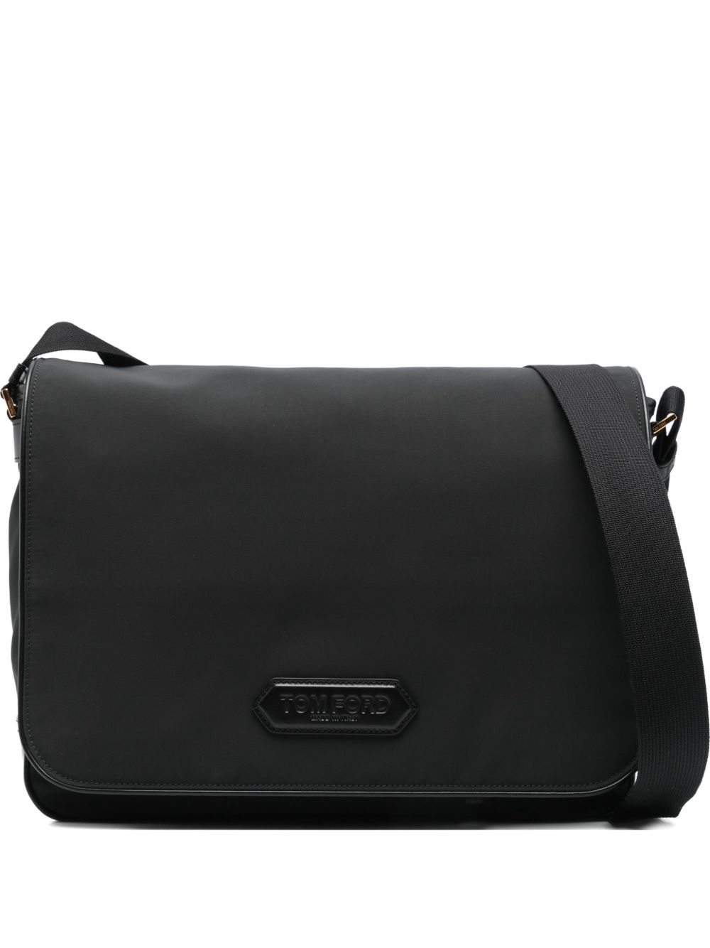 Tom Ford Men Recycled Nylon Large Messenger Bag