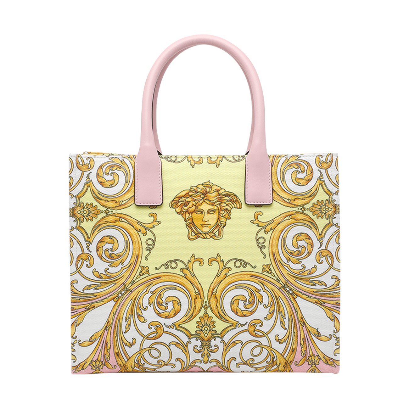 Versace Women Small La Medusa Printed Shopping Bag
