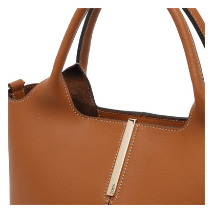 Tod's Women Small Leather Shopping Bag