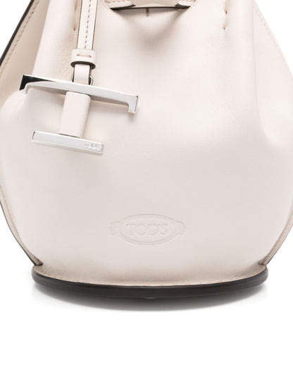 Tod's Women Mini Leather Bucket Bag